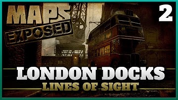 London Docks Lines of Sight & Secret Spots! | Cod WW2 Maps Exposed #2