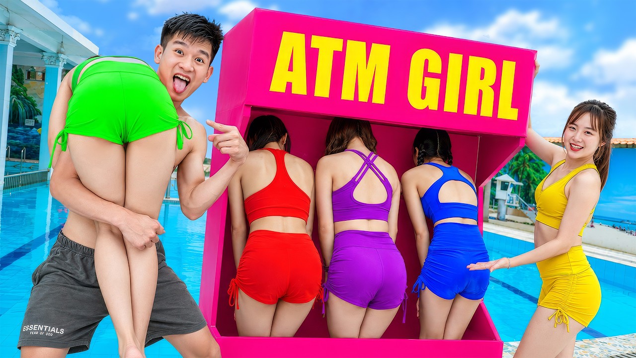 New 😁 Funniest Comedy VIDEO PRANK BATTLE NERF DrBoGirl Nerf Guns POPULAR TROLL UNDERWATER PRANK #5
