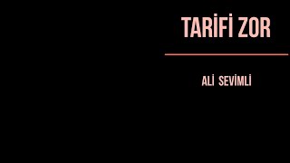 TARİFİ ZOR ALİSEVİMLİ AMATÖR Resimi