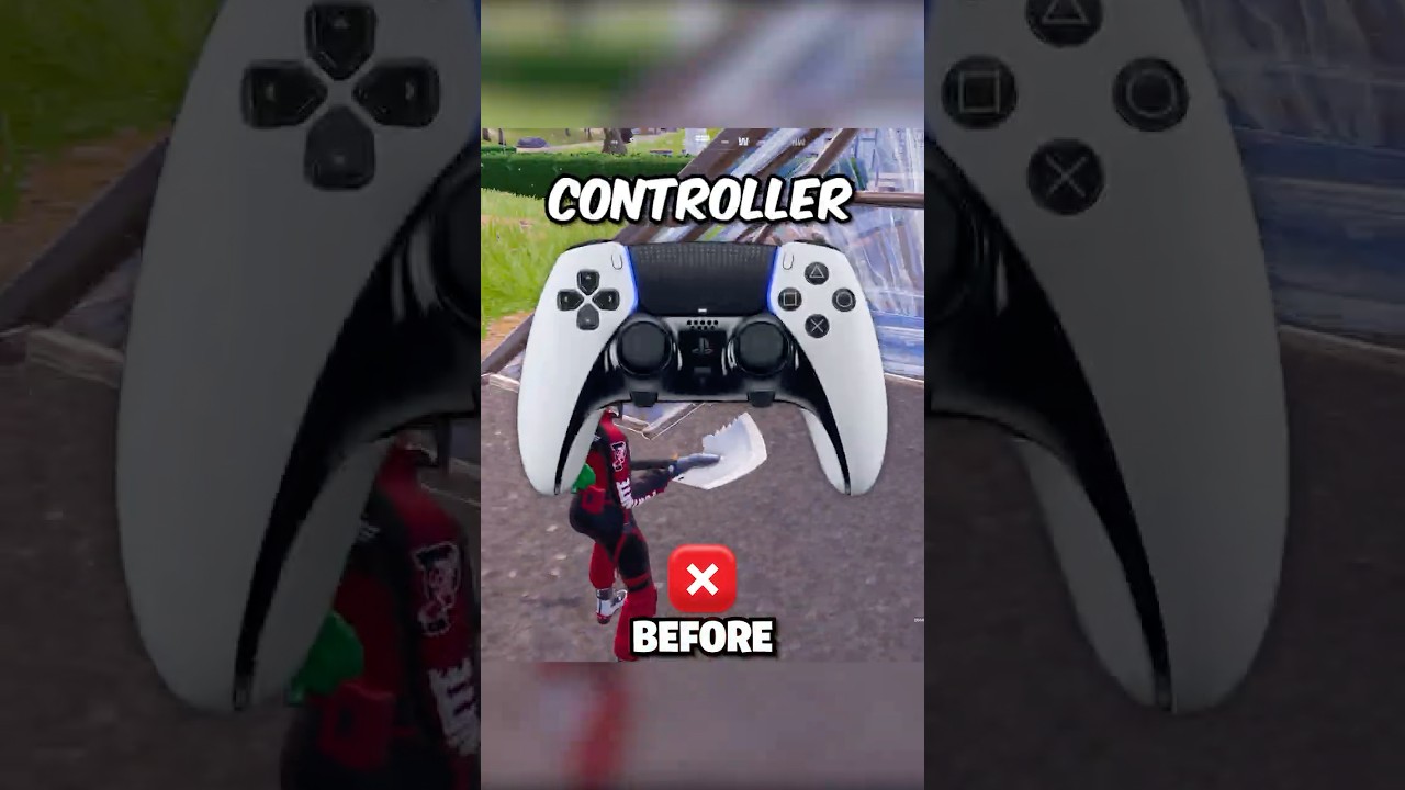 Секретные настройки контроллера для профессионального редактирования в Fortnite! 🎮🏆 
