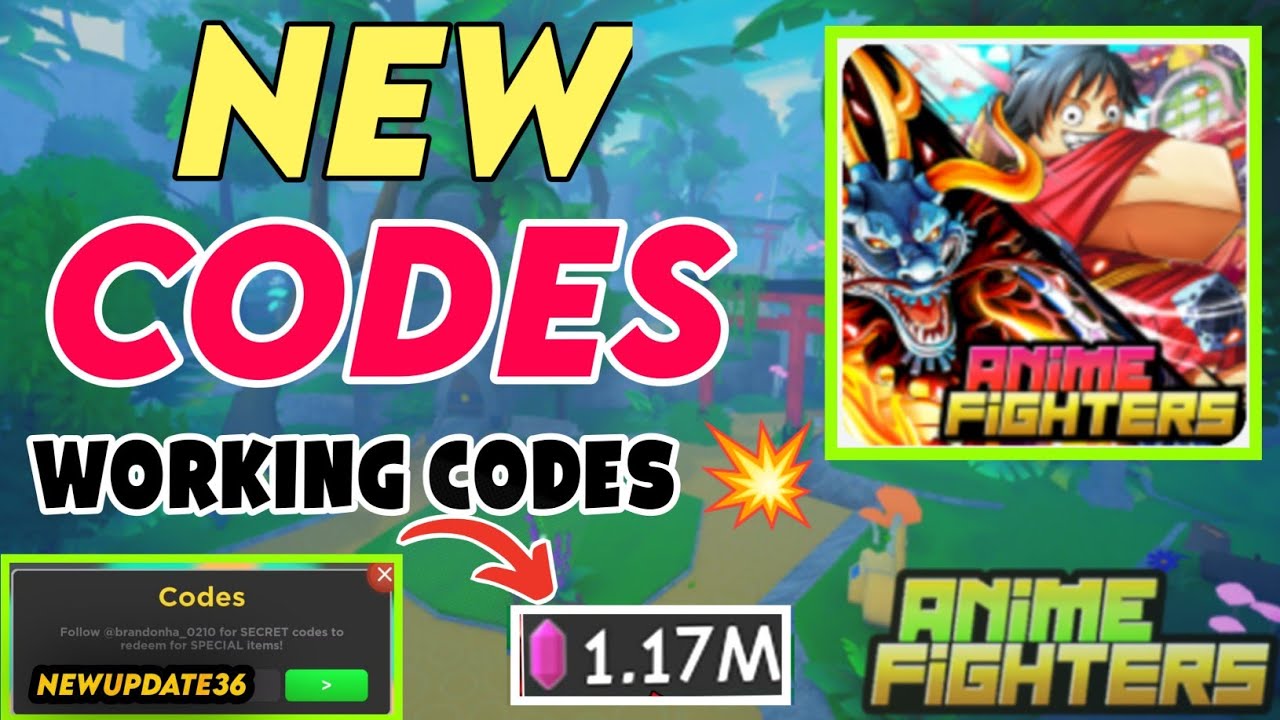 UPDATE ⚡ ANIME FIGHTERS SIMULATOR CODES 2023