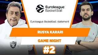 Euroleaguein Rusyaya Kararı Ne Olmalı? Murat Murathanoğlu & Sinan Aras Game Night