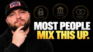 Staking vs. Lending vs. Liquidity Pools: What's the Difference?