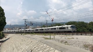 221系 12両編成 快速 芦屋駅→さくら夙川駅