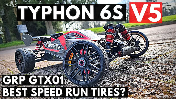 BEST Cheap Belted Tires for 1/8 Speed Runs & Bashing? Arrma Typhon V5 Test!