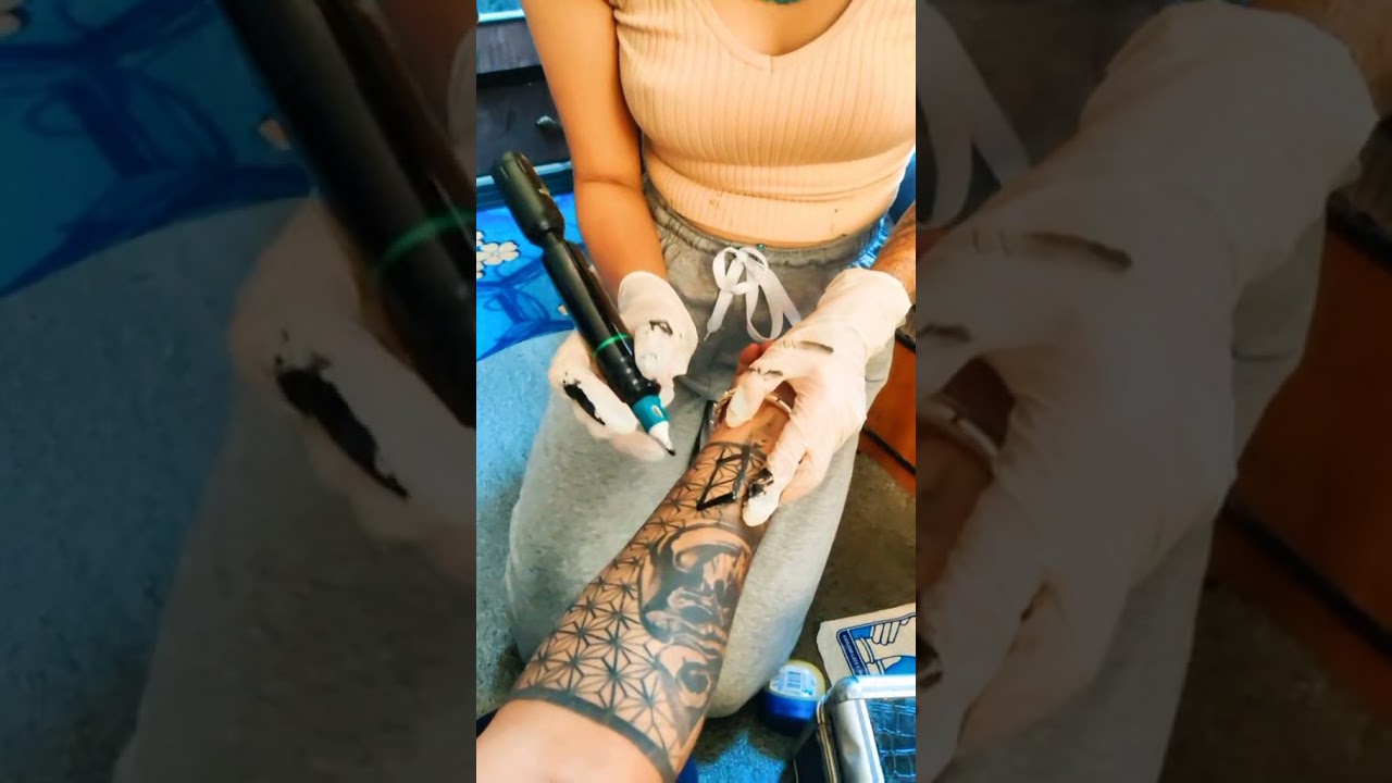 Nepali tattoo girl