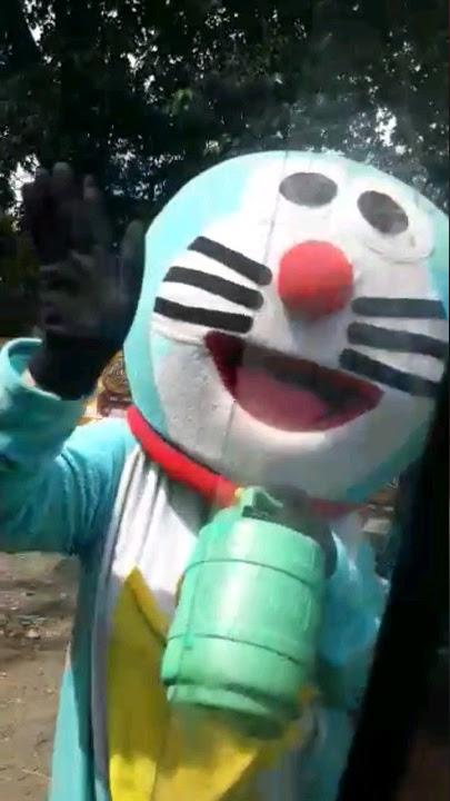 BADUT DORAEMON LUCU Part2 #badut #badutdoraemon #doraemon #joget