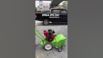 Máy xới đất sạc cỏ, cắt cỏ trục băm tự hành động cơ dầu Kawasaki KD173 (6HP) | LH 0964293261