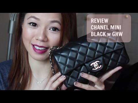 CHANEL MINI RECTANGLE FLAP LAMBSKIN REVIEW, WHAT FITS, ONE YEAR