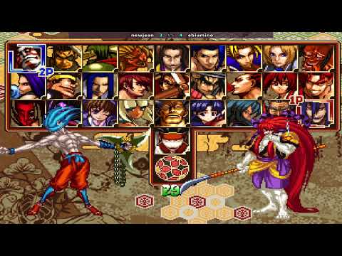 Samurai Shodown V Special Mega Upload ( newjean Vs ebiumino ) || Play date 12 Jan 25