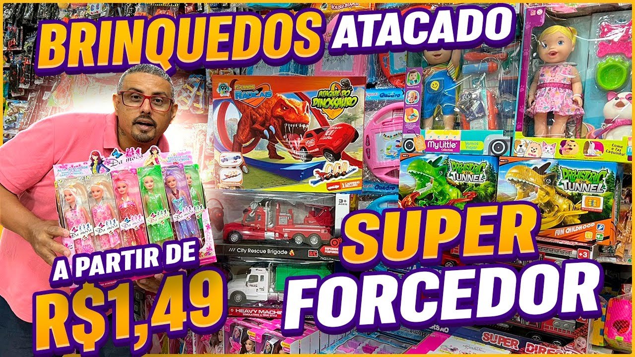 😱 Brinquedos Super Loja de Brinquedos Atacadista na 25 de Março São Paulo