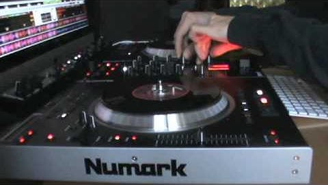 Dan Reano swirl up with the first Numark ns7