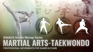 Introducing our Mocap Motion product - "Martial Arts - Taekwondo."