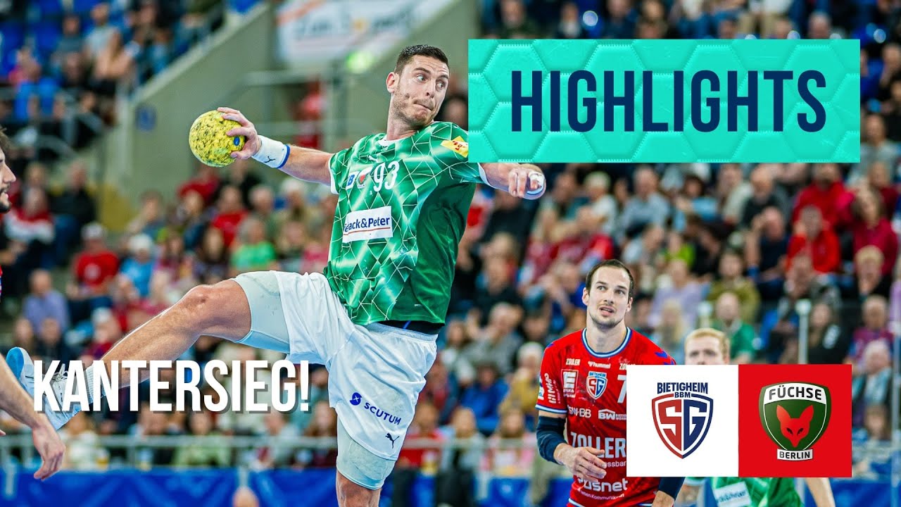 Highlights: SG BBM Bietigheim - Füchse Berlin (Saison 2024/25) I DAIKIN Handball Bundesliga