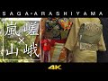 [4K] 嵯峨 嵐山 京都の寺社　SAGA ARASHIYAMA Area Shrines and Temples of Kyoto