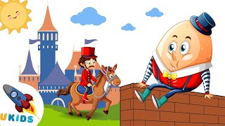 Humpty Dumpty Sat on a Wall | U Kids Nursery Rhymes