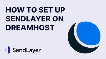 How to Set Up SendLayer on DreamHost (5 Minute Tutorial!)
