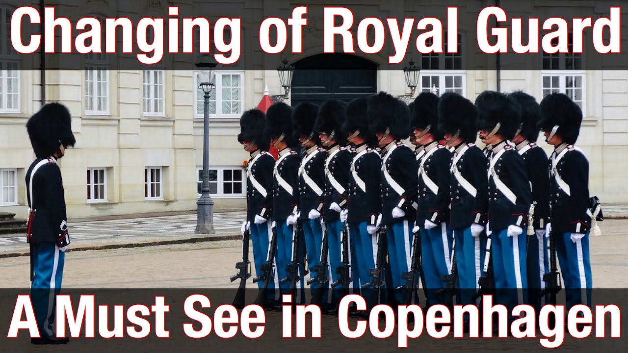 Changing the Guard - Amalienborg Palace - Copenhagen