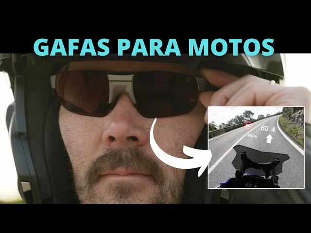 🙀 El FUTURO de CONDUCIR en MOTO con unas GAFAS INTELIGENTES 