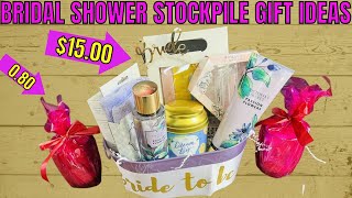 STOCKPILE GIFT IDEAS ~ CHEAP BRIDAL SHOWER GIFT IDEAS ~ GIFTING FROM STOCKPILE IDEAS