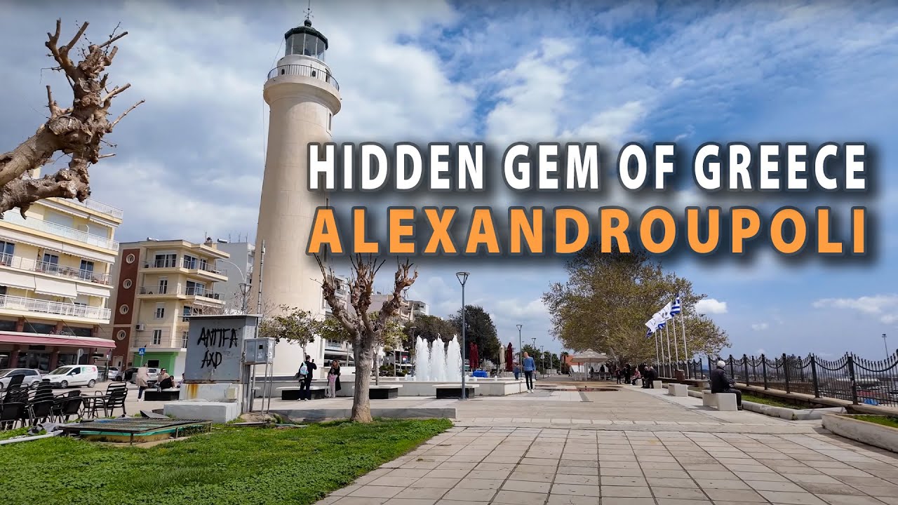 Walking Through Alexandroupoli, Greece | Calm Vibes Before Summer (April 2025)