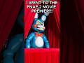 I WENT TO THE FNaF 2 MOVIE RED CARPET PREMIERE! | FNaF 2 Movie MEME