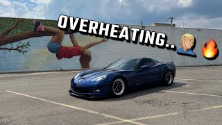 My supercharged C6 corvette overheating issue..