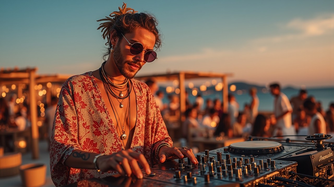 2026 Закатная пляжная вечеринка - Чистый грув