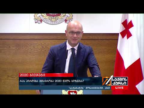 რას პირდება მთავრობა 2020 წელს ბიზნესს? - 2020 ბიუჯეტის ძირითადი პარამეტრები