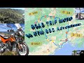 Road trip moto en duo en ktm 890 adventure a2 en occitanie herault aveyron lozre et gard