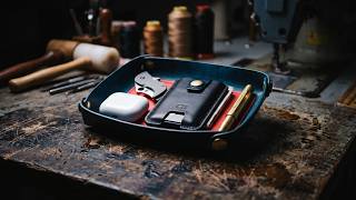 Crafting the Perfect Leather EDC Tray