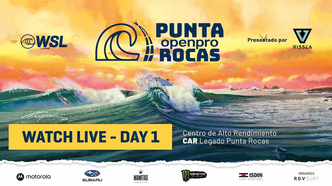 WATCH LIVE! - Punta Rocas Open Pro - Day 1