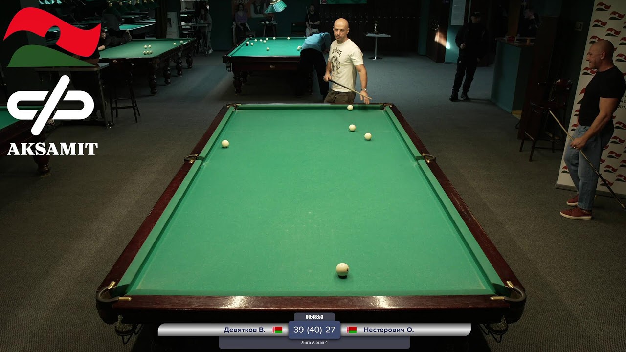 Девятков В. - Нестерович О. I Лига А этап 4I Пирамида с продолжением I БК Шпиль, г. Минск