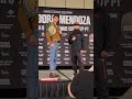 Sebastian Fundora vs Brian Mendoza Face-off