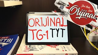 Orijinal TG-1 TYT Yorumum | CANLI Yayın Duyurusu #yks2026 #yks