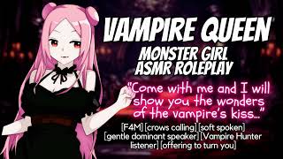 Hunting the Vampire Queen - Except She Likes You! 🧛‍♀️  3Dio Binaural Monster Girl ASMR Roleplay