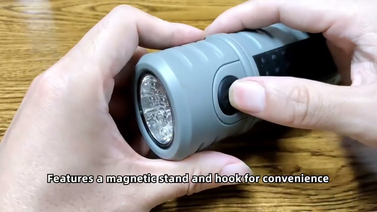 Rechargeable Versatile Handheld Inspection Work Light With Magnets and Hook