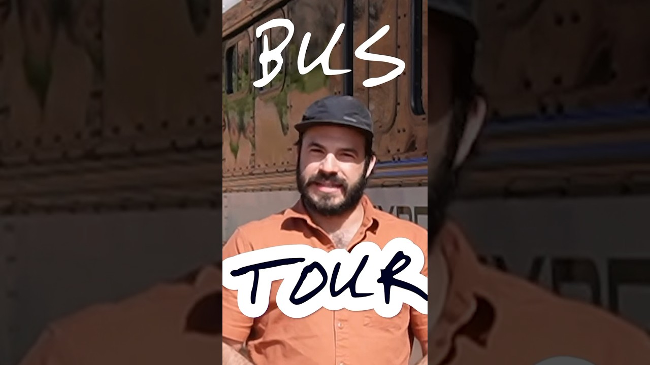 BUS TOUR! 👍🏻‼️ pt. 1 ￼(best bus care I’ve ever seen)