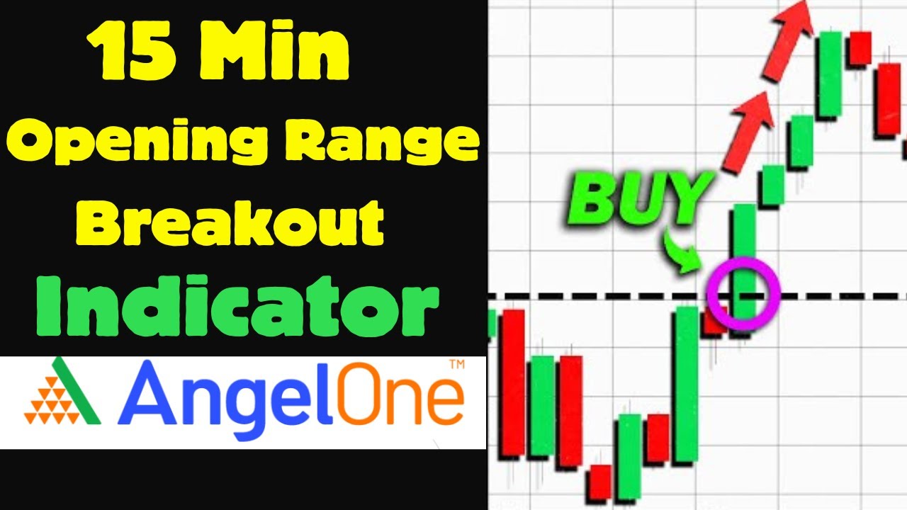 How to use 15 Minute Opening Range Breakout Indicator in AngelOne Trading Platform ||