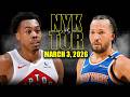 New York Knicks vs Toronto Raptors Full Game Highlights – March 3, 2026 | NBA Season