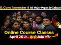 BBMKU B.Com Semester 4 Complete Course 2026 | Syllabus + Online Classes