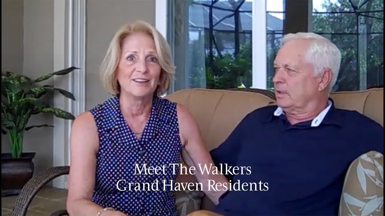 Meet Grand Haven Palm Coast Residents The Walkers YouTube Meet Grand Haven Palm Coast Residents The Walkers YouTube