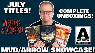 NEW And Upcoming BLURAYS And 4Ks FROM MVD/ARROW VIDEO - Hugo 4K, Blood MONEY Boxset, And MORE!