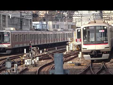 東急東横線5050系5164F中目黒駅到着