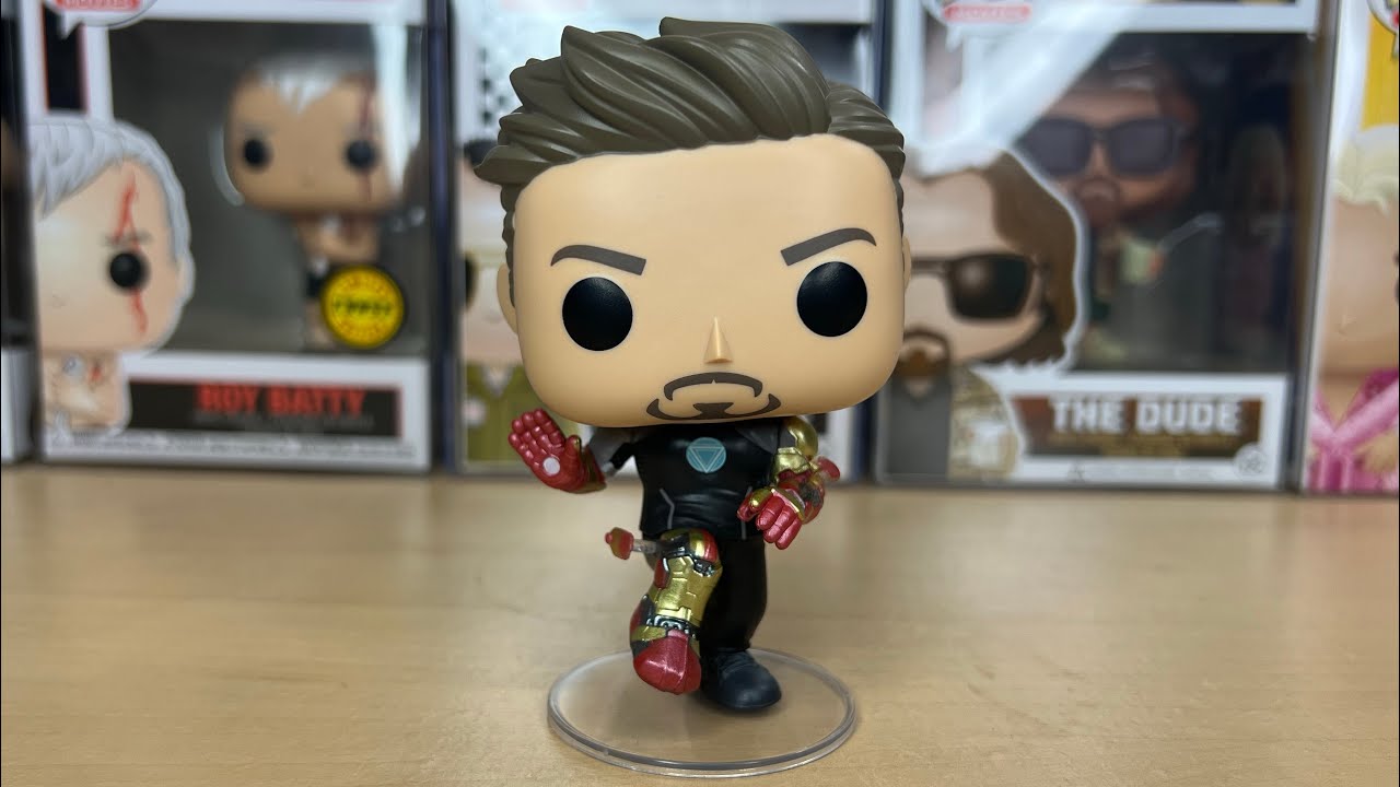 Tony Stark Exclusive Endgame Funko Pop Funko Pop! MARVEL Iron Man 