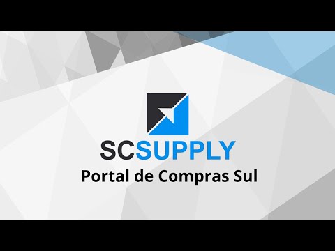 Portal de Compras Sul - SC Supply