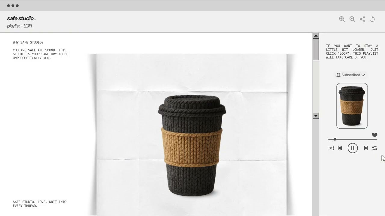 Hot Americano Coffee | Deep Focus for 2 Hours 📚 Calm Lofi, Rain Sounds, Work Without Burnout