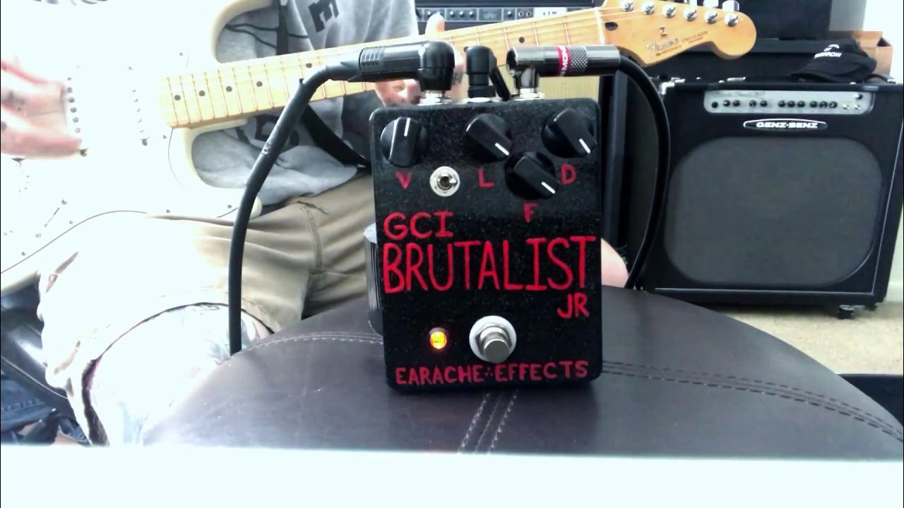 GCI Brutalist JR Pedal by Earache Effects YouTube