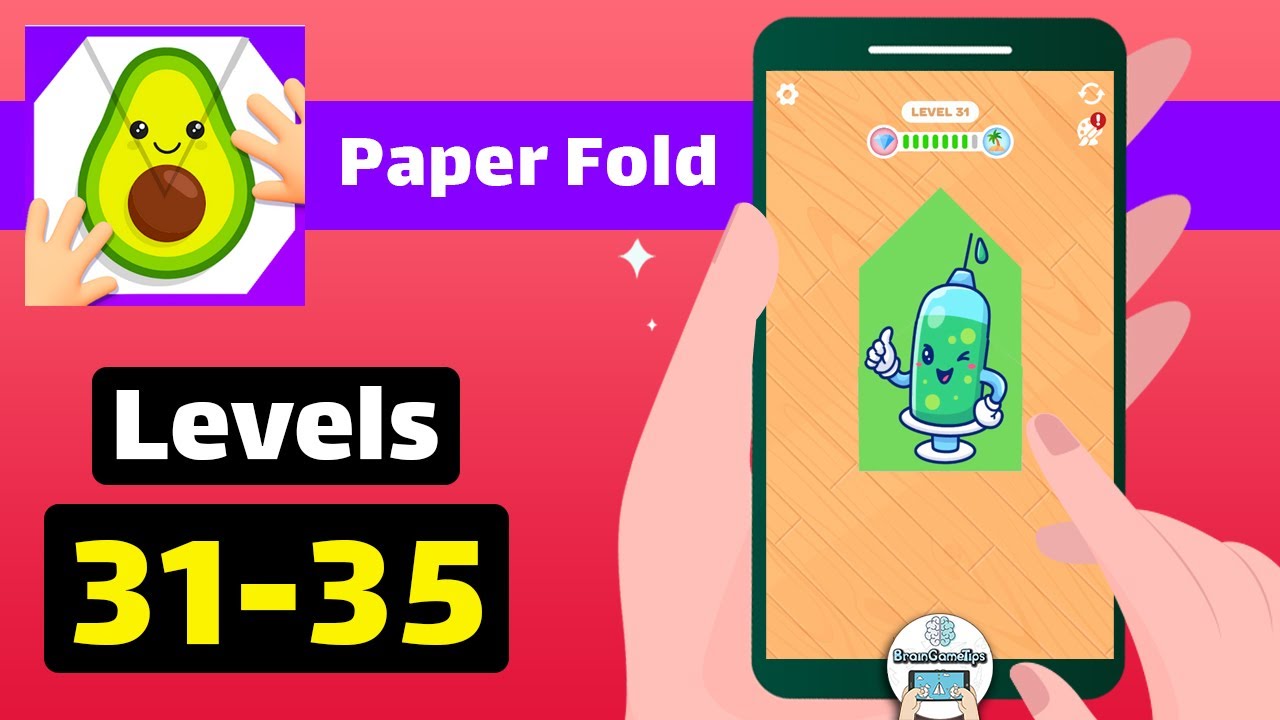 Paper Fold - Level 31-32-33-34-35 Answer