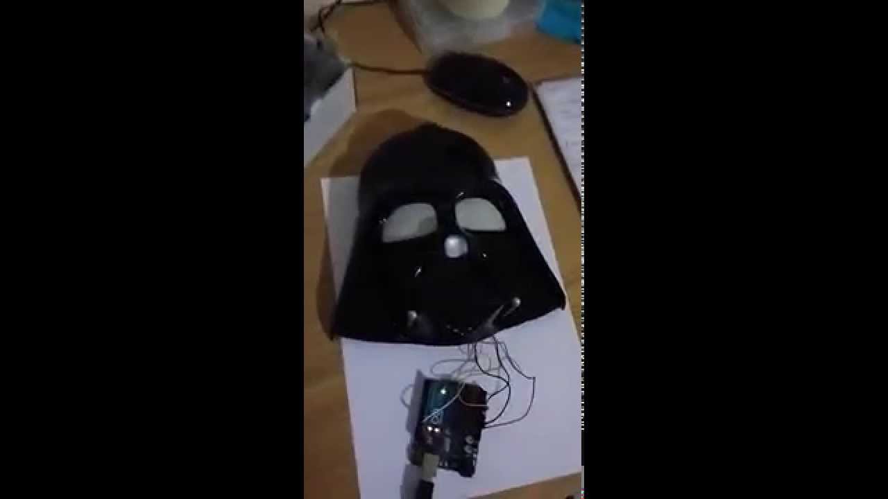 Darth Vader Mask Lamp With Arduino Darth Vader Mask Lamp With Arduino